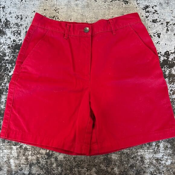 Lauren Ralph Lauren Pants - Lauren Ralph Lauren Red Chino Shorts 30x7" Size 4